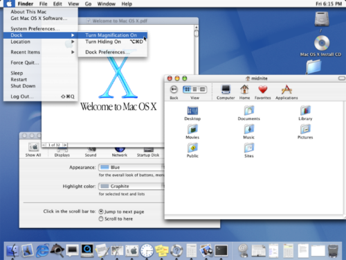 Mac OS X v10.0